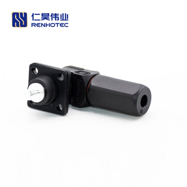 Battery Storage Connector Surlok Plug Male Right Angle 100A 6mm 16mm²