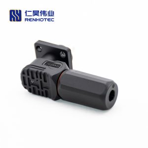 Battery Storage Connector Surlok Plug Male Right Angle 100A 6mm 16mm²