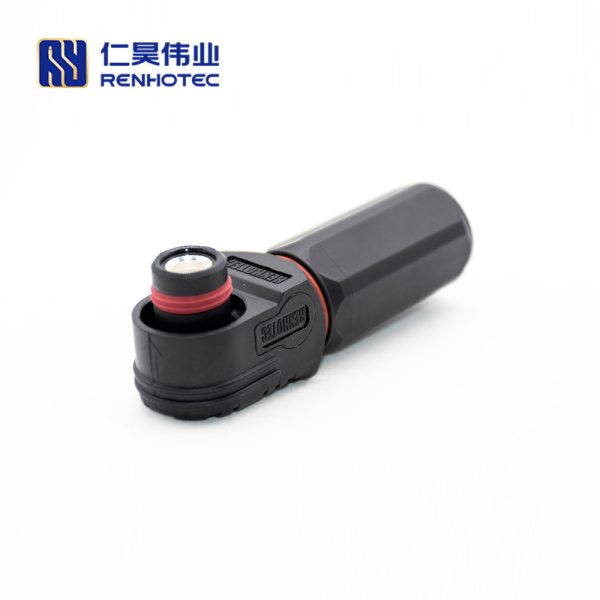 Battery Storage Connector Surlok Plug Male Right Angle 100A 6mm 16mm²