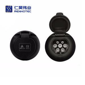 GB/T AC 16A EV Charging Connector Standard Socket 250V Single-phase for Electric Car Charging Pile