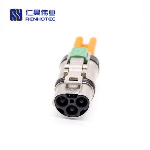 HVSL High Voltage Safety Lock Cable 3.6mm 3 Pin 35A