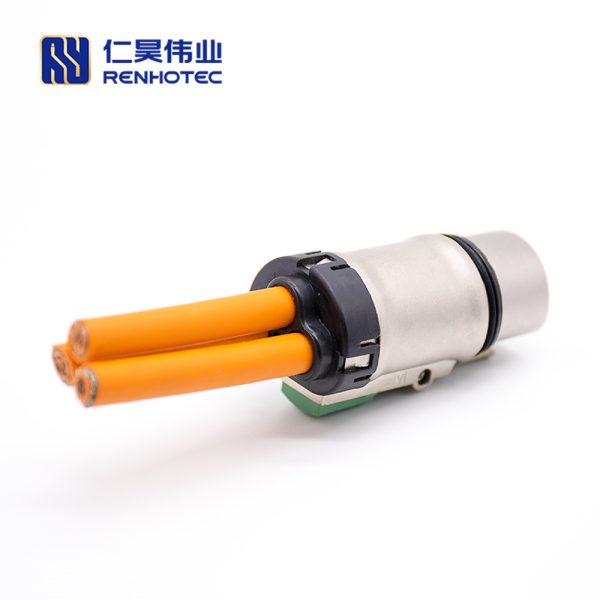 HVSL High Voltage Safety Lock Cable 3.6mm 3 Pin 35A