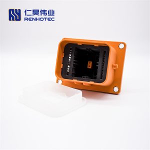 Mini Manual Service Disconnect EV Plug 2 Pins Front Mount 400A