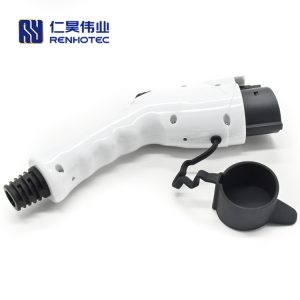 SAE J1772 Plug AC Charging Connector EV Charger 32A 240V Single-phase EV Car for Vehicle End