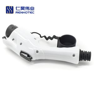 SAE J1772 Plug AC Charging Connector EV Charger 32A 240V Single-phase EV Car for Vehicle End