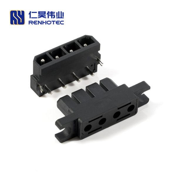 RHT-04B Power Drawer Connector High Current Heavy Load 4 Pin 35A