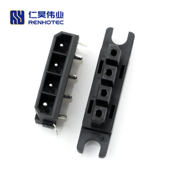 RHT-04B Power Drawer Connector High Current Heavy Load 4 Pin 35A