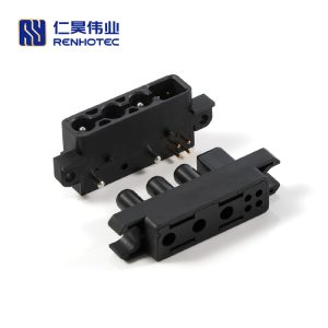 RHT-07 Power Drawer Connector High Current Heavy Load 4 Pin 35A