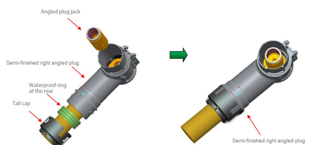 09 Connect the Right - Angle Plug Jack