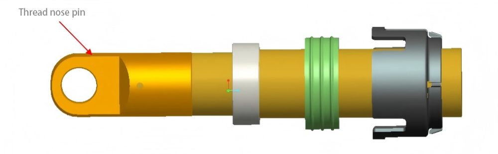 Connect the Lug Pin to the Cable